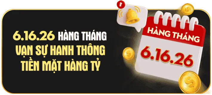 Hình ảnh tổng hợp các chương trình khuyến mãi hàng tháng của hi88 app
