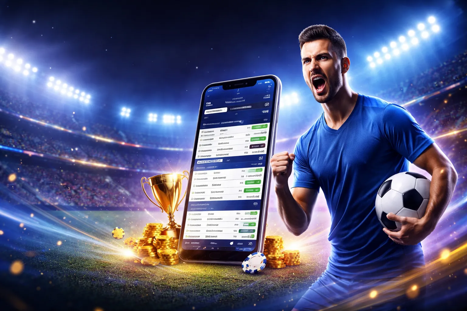 Hình ảnh cá cược Thể Thao sôi động tại hi88 app